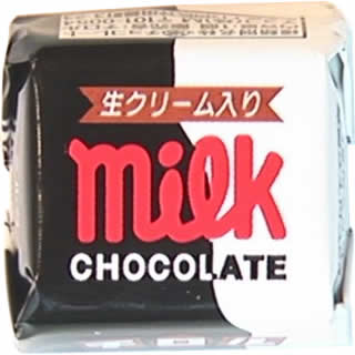 チロルチョコ ミルク（生クリーム入り）